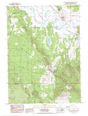 Sprague River West USGS topographic map 42121d5