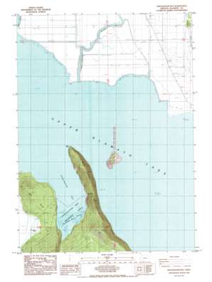 Shoalwater Bay USGS topographic map 42121d8
