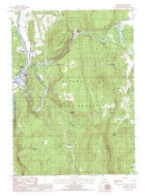 Chiloquin USGS topographic map 42121e7