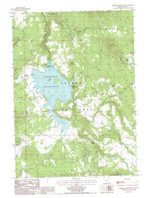 Thompson Reservoir USGS topographic map 42121h1