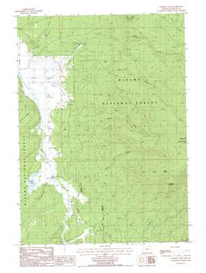Gordon Lake USGS topographic map 42121h4
