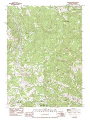 Siskiyou Pass USGS topographic map 42122a5