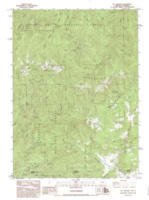 Cottonwood Peak USGS topographic map 42122a6