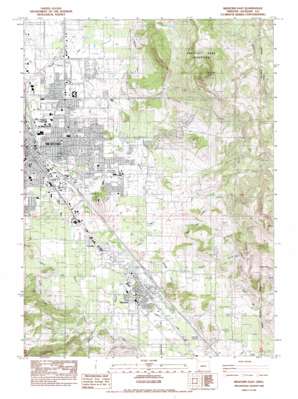 Medford East USGS topographic map 42122c7