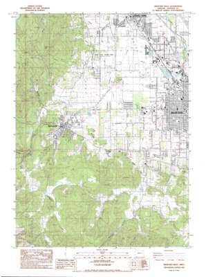 Medford West USGS topographic map 42122c8