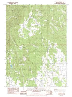 Boswell Mountain USGS topographic map 42122e8
