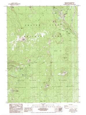 Union Peak USGS topographic map 42122g2