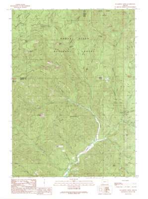 Sugarpine Creek USGS topographic map 42122g6