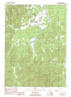 Takilma USGS topographic map 42123a6