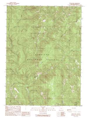 Biscuit Hill topo map