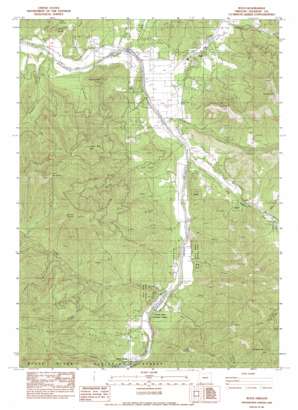 Ruch topo map