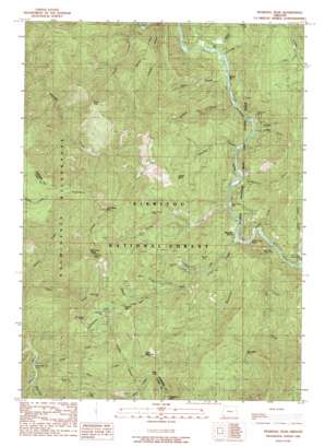 Eight Dollar Mountain USGS topographic map 42123c7