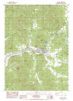 Sams Valley USGS topographic map 42123d1