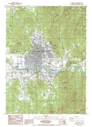 Grants Pass USGS topographic map 42123d3