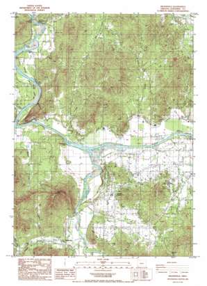Wilderville USGS topographic map 42123d4