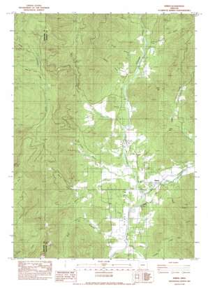 Wimer USGS topographic map 42123e2