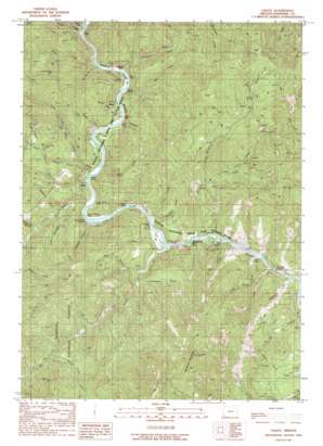 Galice USGS topographic map 42123e5