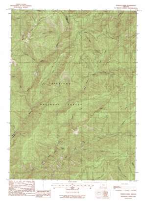 Hobson Horn USGS topographic map 42123e7