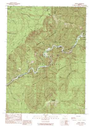 Marial topo map
