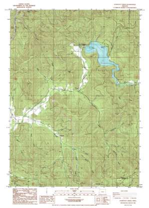 Starvout Creek topo map