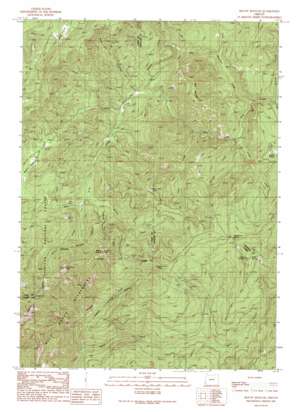 Mount Bolivar USGS topographic map 42123g7