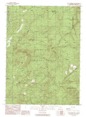 Quail Prairie Mountain topo map