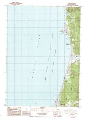 Ophir USGS topographic map 42124e4