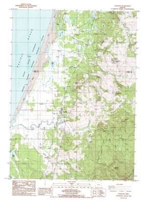 Langlois USGS topographic map 42124h4