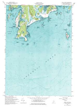 Small Point topo map