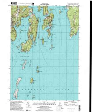 Pemaquid Point USGS topographic map 43069g5