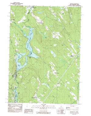 Milton USGS topographic map 43070d8