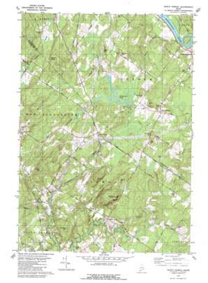 North Pownal USGS topographic map 43070h2