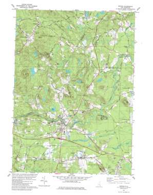 Epping topo map