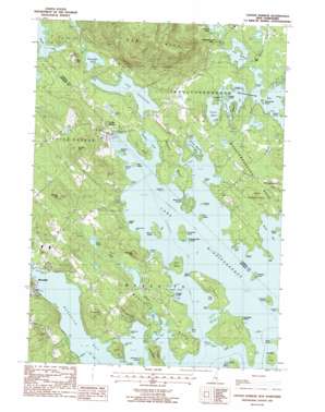 Center Harbor USGS topographic map 43071f4