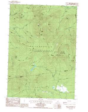 Center Sandwich USGS topographic map 43071h4