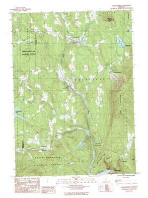 Londonderry topo map