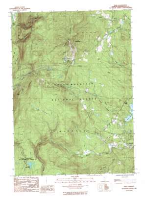 Peru USGS topographic map 43072b8