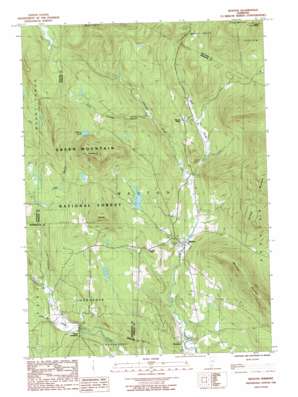 Weston USGS topographic map 43072c7