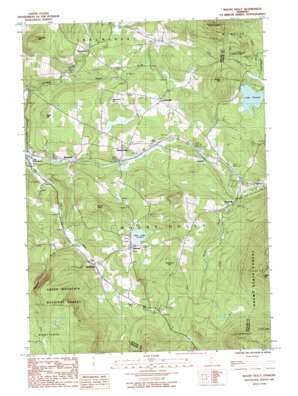 Mount Holly topo map