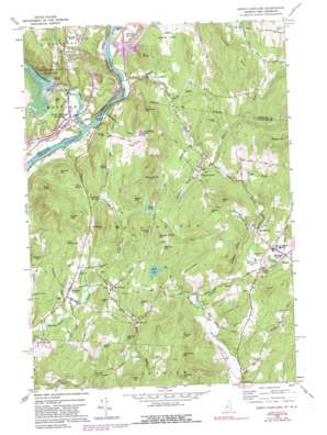 North Hartland USGS topographic map 43072e3