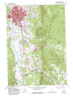 Rutland USGS topographic map 43072e8