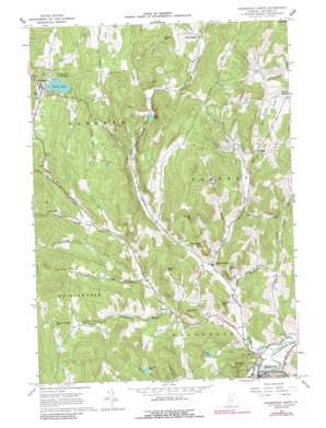 Woodstock North USGS topographic map 43072f5