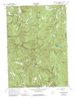 Delectable Mountain USGS topographic map 43072f6