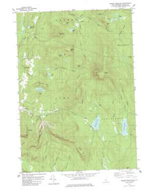 Smarts Mountain USGS topographic map 43072g1