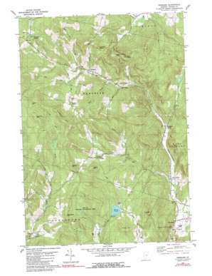 Vershire USGS topographic map 43072h3