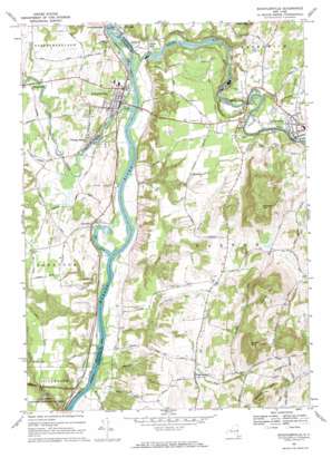 Schuylerville USGS topographic map 43073a5