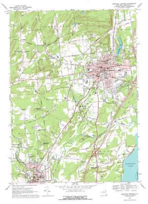 Saratoga Springs USGS topographic map 43073a7