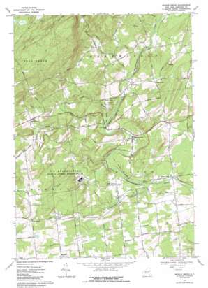 Middle Grove topo map