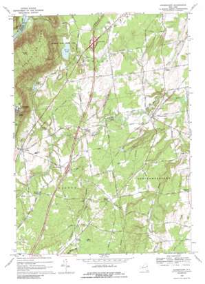 Gansevoort USGS topographic map 43073b6