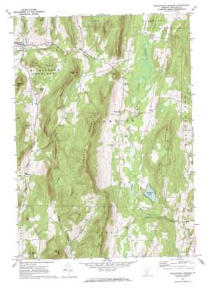 Middletown Springs USGS topographic map 43073d1